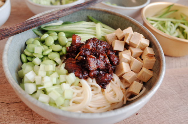 Noodles with Soy Bean Paste